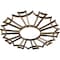 Ekena Millwork Augustus Architectural Grde PVC Pierced Ceiling Medallion, Antiqued Bronze, 28"OD x 9 7/8"ID x 3/4"P CMPP28AUABZ - alternate 3